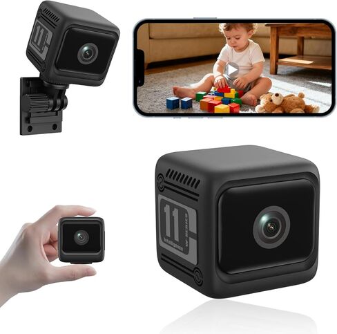 كاميرا أمان 4K HD للاستخدام المنزلي، كاميرا داخلية لاسلكية مع رؤية ليلية، كشف الحركة والتنبيهات في الوقت الحقيقي، التحكم في التطبيقات، كاميرات داخلية واي فاي للمنزل/المكتب/الحيوانات الأليفة/المسنين/مراقبة الأطفال in Kuwait