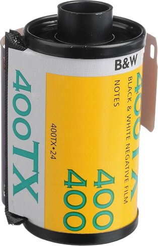 Kodak Professional Tri-X TX 400 Black and White Negative Film (35mm Roll Film, 24 Exposures) - 3-Pack with Cleaning Cloth in Saudi Arabia