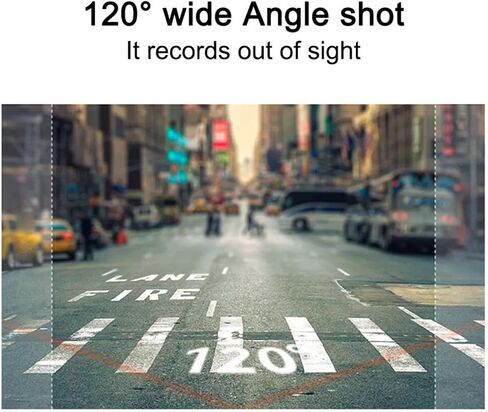 كاميرا CD03 Ultra HD 4K يتم ارتداؤها على الجسم، شاشة 2.0 بوصة HD IPS، زاوية واسعة 120 درجة، تصميم منبه بنقرة واحدة، كاميرا محمولة in Kuwait