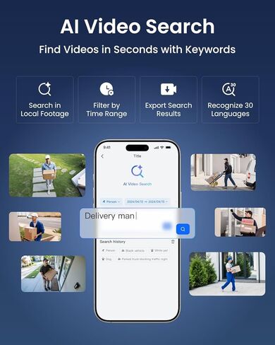 كاميرا REOLINK Professional Series PoE، 16 ميجابكسل، عدسة مزدوجة، رؤية 180 درجة، رؤية ليلية ملونة، مسار الحركة، حماية المحيط، بحث فيديو AI، اكتشاف الشخص/المركبة/الحيوان، التحدث في اتجاهين، RP-PCT16MD in Kuwait