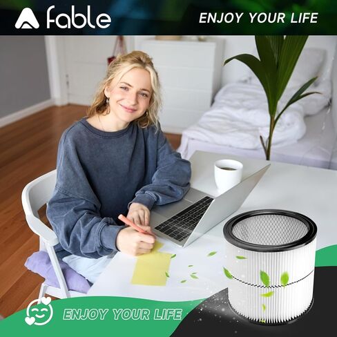 فلتر خرطوشة مكنسة FABLE 17884 متوافق مع Craftsman 9-17884 17935 17937 17920 قطعة استبدال shopvac تناسب 6 جالون ومكانس جافة رطبة أكبر (17884 1pack) in Saudi Arabia