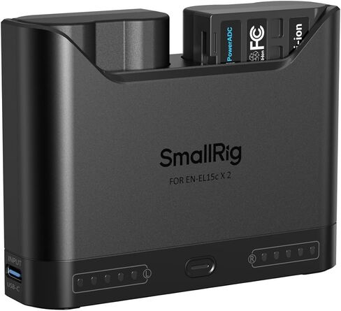 SmallRig L-Shape Handle for Nikon ZR with Ergonomic Silicone Grip and EN-EL15c Camera Battery Set in Kuwait