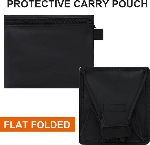 2 Pack Flash Diffuser Light Softbox - 8" Octagon and 8"x6" Rectangle Flash Softbox Universal with Storage Pouch Compatible - Speedlight Softbox-Diffuser Kit in Kuwait