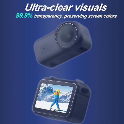 6 قطع واقيات شاشة لـ DJI Osmo Nano، طبقة مقسى وأغشية هيدروجيل مضادة للخدش فائقة الدقة مع وسادات قطنية للتنظيف، لملحقات DJI Osmo Nano in Kuwait