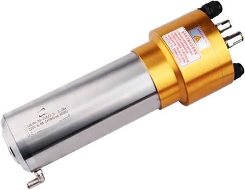 2.2KW ATC water-cooled spindle ISO20 AC220V 800Hz 80MM NPN PNP(PNP,2.2kw 30000rpm 220V) in Saudi Arabia