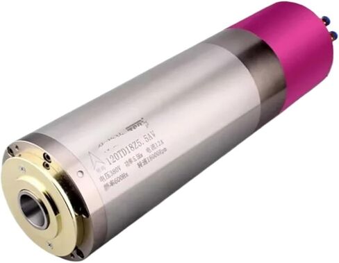 120TD18Z5.5A 5.5kw spindle automatic water cooling ceramic bearing 18000rpm 220v 380v 600HZ(380v) in Saudi Arabia