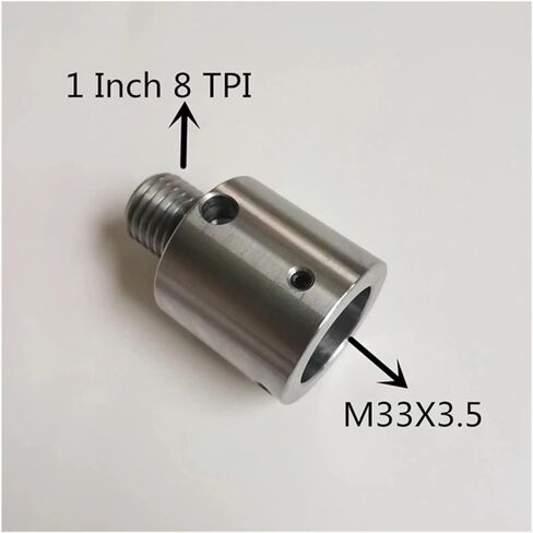 1 "8TPI إلى M33 x 3.5 محول المغزل in Saudi Arabia