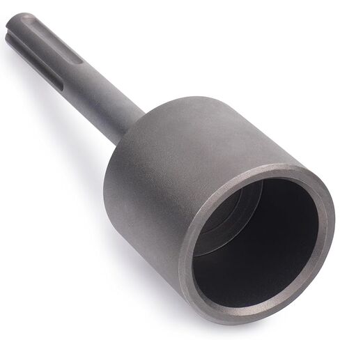 SDS Max Shank T Post Driver, 2 Inch Diameter Head for Driver T Posts, Heavy Duty Ground Rod Driver for Fence, Steel, Concrete, Compatible with SDS-Max Hammer Drills and Demolition Hammers, Save Time in Saudi Arabia