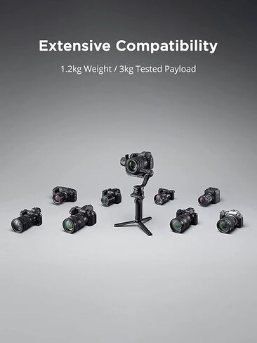 DJI RSC 2-3-Axis Gimbal Stabilizer لكاميرات DSLR والكاميرات عديمة المرآة (تم تجديد Premium) in Kuwait