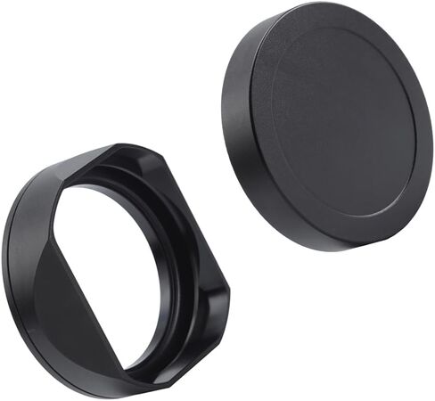 غطاء عدسة مربع معدني XCD 4/45 (مع غطاء)، مناسب لملحقات كاميرا Hasselblad XCD 45 مم f/4 P (أسود) in Kuwait