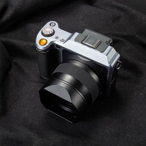 غطاء عدسة مربع معدني XCD 4/45 (مع غطاء)، مناسب لملحقات كاميرا Hasselblad XCD 45 مم f/4 P (أسود) in Kuwait