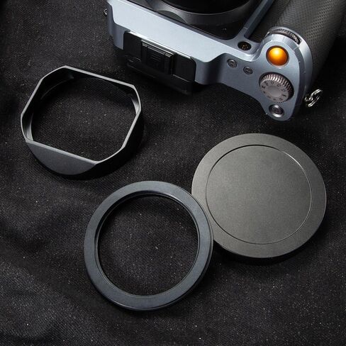 غطاء عدسة مربع معدني XCD 4/45 (مع غطاء)، مناسب لملحقات كاميرا Hasselblad XCD 45 مم f/4 P (أسود) in Kuwait