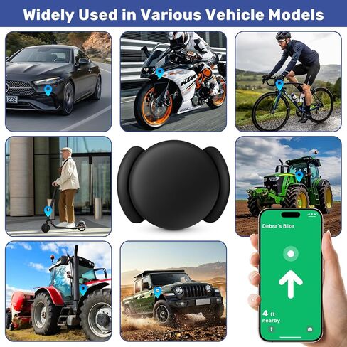 Mini GPS Tracker for Vehicles – No Subscription GPS Tracking Device, Hidden Magnetic Car Tracker, Anti-Theft Hidden GPS Tracker for Vehicles or Kids, Works with Apple Find My in Saudi Arabia