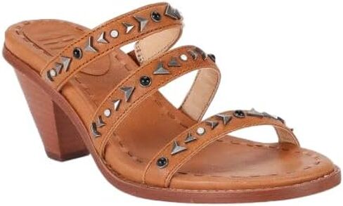 Frye Women's Estelle Studded Slid Stud Leather Sandal in Saudi Arabia