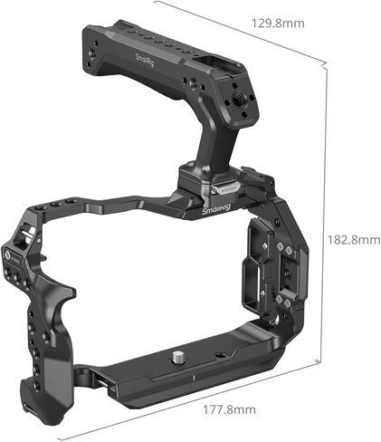 طقم قفص كاميرا SmallRig R6 Mark III HawkLock لكاميرا Canon R6 Mark III / R6 Mark II، قفص كامل مع مقبض علوي HawkLock، مشبك كابل لـ HDMI، لوحة مدمجة سريعة التحرير لـ Arca - 5957 in Saudi Arabia
