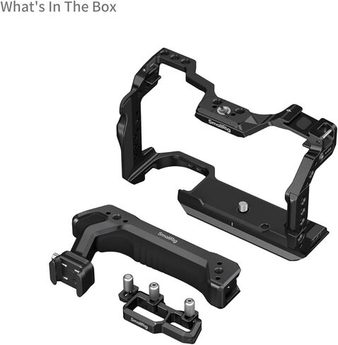 طقم قفص كاميرا SmallRig R6 Mark III HawkLock لكاميرا Canon R6 Mark III / R6 Mark II، قفص كامل مع مقبض علوي HawkLock، مشبك كابل لـ HDMI، لوحة مدمجة سريعة التحرير لـ Arca - 5957 in Saudi Arabia