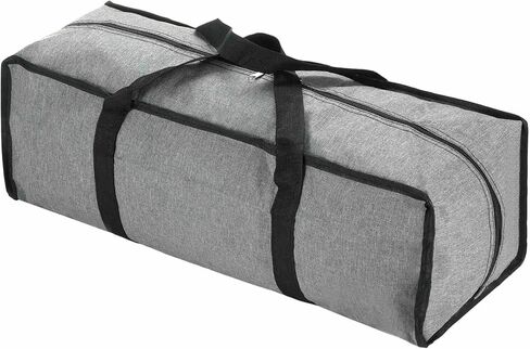1 Pcs Zippered Tripod Bag, 24 x 8 x 8 Inch Water Resistant Oxford Cloth Outdoor Equipment Storage Bag with Handle for Travel Outdoor Camping Sports Fishing Rod, Grey in Saudi Arabia