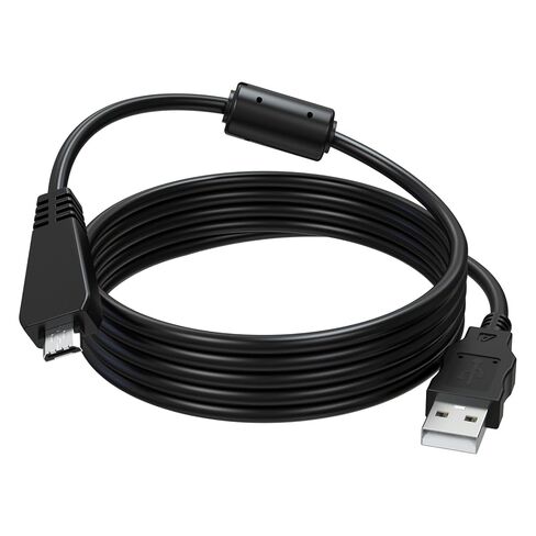 كابل USB Zosvoses VMC-MD3 متوافق مع كاميرا Sony Cyber-Shot DSC-W350 W360 W380 W390 W560 W570 WX7 WX9 WX30 H70 TX100 TX66 الرقمية، 4.9 قدم in Kuwait