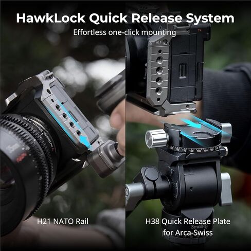 SmallRig A6700 Cage + H21 NATO Side Handle in Saudi Arabia