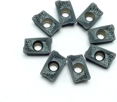 10pcs CNC Carbide Inserts, HM90 APKT1003 PDR IC908 Milling Cutter Turning Tool For Professional Steel Processing Tool in Saudi Arabia
