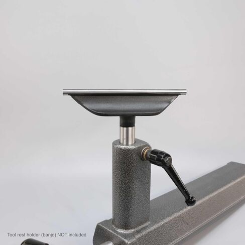 8" Tool Rest with Hardened Steel Rod For Wood Lathe, 1" Diameter Post, 7" Post Length in Saudi Arabia