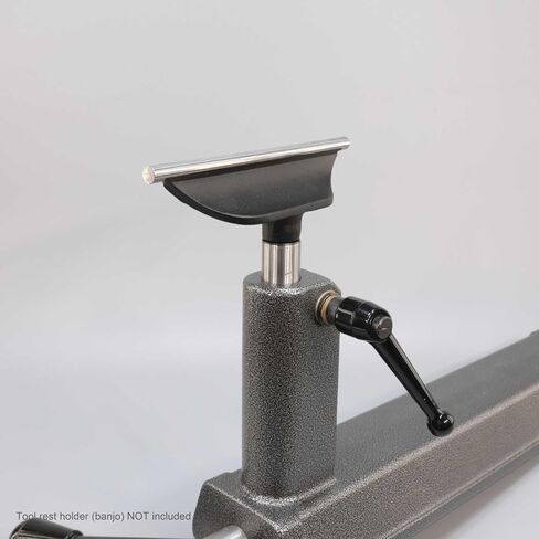 8" Tool Rest with Hardened Steel Rod For Wood Lathe, 1" Diameter Post, 7" Post Length in Saudi Arabia