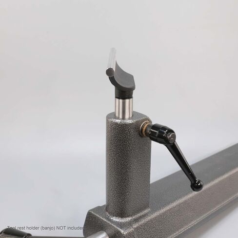 8" Tool Rest with Hardened Steel Rod For Wood Lathe, 1" Diameter Post, 7" Post Length in Saudi Arabia