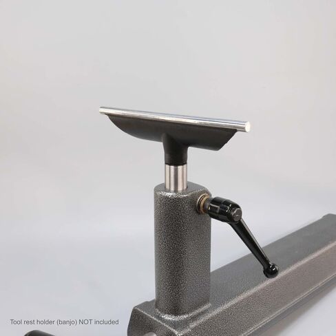 8" Tool Rest with Hardened Steel Rod For Wood Lathe, 1" Diameter Post, 7" Post Length in Saudi Arabia