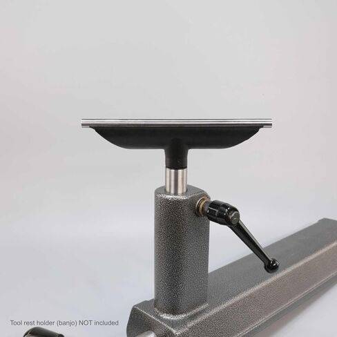 8" Tool Rest with Hardened Steel Rod For Wood Lathe, 1" Diameter Post, 7" Post Length in Saudi Arabia