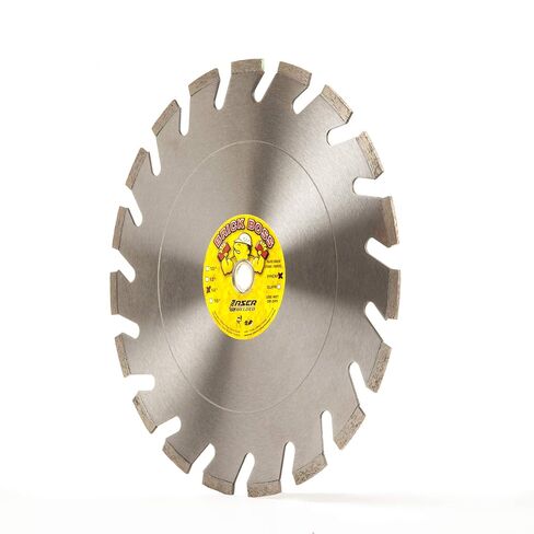 Delta Diamond Brick Boss 14 بوصة شفرة ماسية، 1 بوصة - 20 مم، قالب قطع رطب/جاف، أرضيات، حجر (14 بوصة) in Kuwait