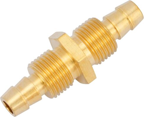 4 قطعة طقم تصليح خرطوم غسالة الضغط النحاسي ومجموعة تصليح خرطوم الهواء، تركيبات قابلة لإعادة الاستخدام بمعرف 1/4 بوصة لخراطيم البولي يوريثان/البولي يوريثين in Kuwait