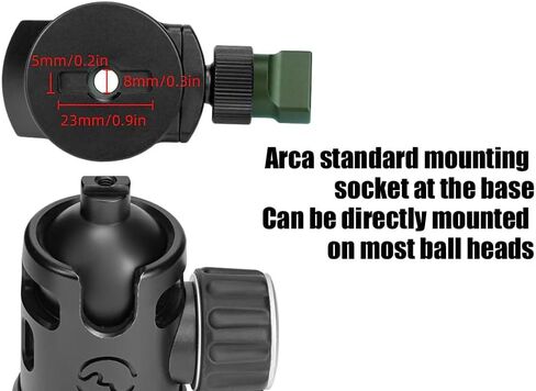 Sunwayfoto PC-40 360°40mm Panning Mini Clamp Compatible with Arca in Saudi Arabia