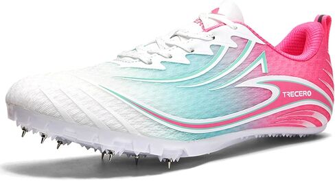 Womens Track and Field Shoes Kids Boys Girls Youth Race Jumping 7 Spikes Athletic Sneakers Sprint Racing Shoes in Saudi Arabia