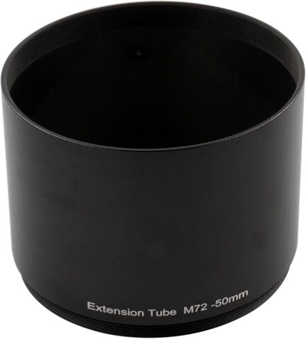 Aluminum M72-M72 72mm x 0.75mm Screw Mount Extend Tube Ring Adapter(50mm) in Saudi Arabia