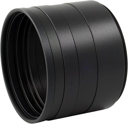 Aluminum M72-M72 72mm x 0.75mm Screw Mount Extend Tube Ring Adapter(50mm) in Saudi Arabia