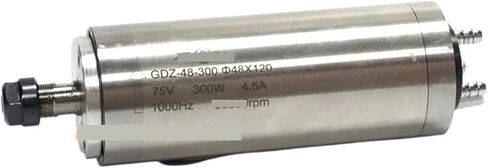 High speed 300W water-cooled spindle motor 36000RPM 60000RPM 75V ER8 chuck diameter 75mm(36000RPM) in Saudi Arabia