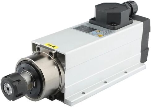 3.5kw 220V 380V air-cooled spindle motor ER25 chuck 4 pieces bearing with mounting flange(3.5kw ER25 220V) in Saudi Arabia