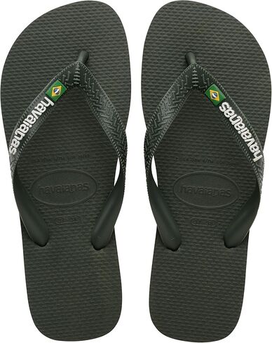 شعار Havaianas Top Brasil، شبشب فليب فلوب للكبار من الجنسين، زيتوني أخضر، 43/44 EU in Saudi Arabia