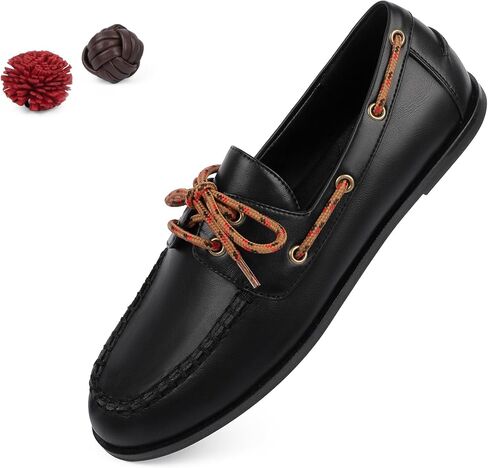 Womens Loafers Comfortable Flat Shoes for Women Lace up Fringe Business Formal Work Shoes in Saudi Arabia