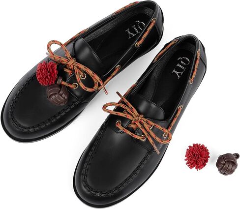 Womens Loafers Comfortable Flat Shoes for Women Lace up Fringe Business Formal Work Shoes in Saudi Arabia
