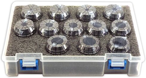 ER32 ULTRA Precision Spring Collet Set 12 Piece (0.0001" T.I.R.) USA 100% Quality Control in Saudi Arabia