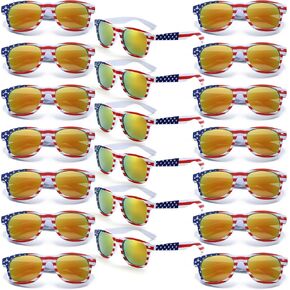 نظارة شمسية أمريكية في Eyegla Bulk Hass Sunglasses الكلاسيكية النظارات الشمسية الوطنية الرابع من يوليو لوازمهم in Kuwait