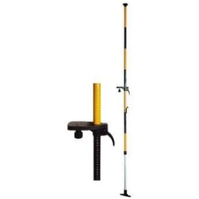 Quick Lift Support Pole, 2.3 Ft to 11 Ft Height Adjustable Lightweight Aluminum Tripod, Foot Pedal Lock for Laser Level, Photography, Video, Construction (2.9 lbs, 5/8"-11 Thread) in Saudi Arabia