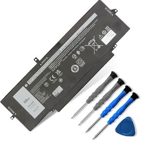 استبدال بطارية الكمبيوتر المحمول Dentsing 6WVHD لجهاز Dell Latitude 7230 Rugged Extreme Tablet T06H T06H001 Series Notebook FNW8F VDDJY 0VDDJY JM6CX 0JM6CX 451-BDDY 7.6V 35.6Wh 4457mAh in Kuwait