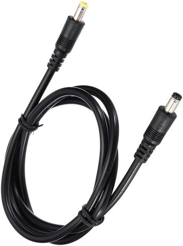 4.97Ft / 1.5m 12V CCTV Camera Power Cable, 2.1mmX5.5mm Male to Male Adapter Plug Cable, 12V 5.5mm X 2.1mm DC Power Cable 12V for Security Camera, DVR Standalone LED Strip, Car, CCTV IP Surveillance in Saudi Arabia