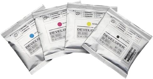 1 قطعة DV-8350 DV8350 مسحوق المطور 210G CMYK متوافق مع نماذج TA2552 3252 2553 3253Ci أداء مستقر (BK) in Saudi Arabia