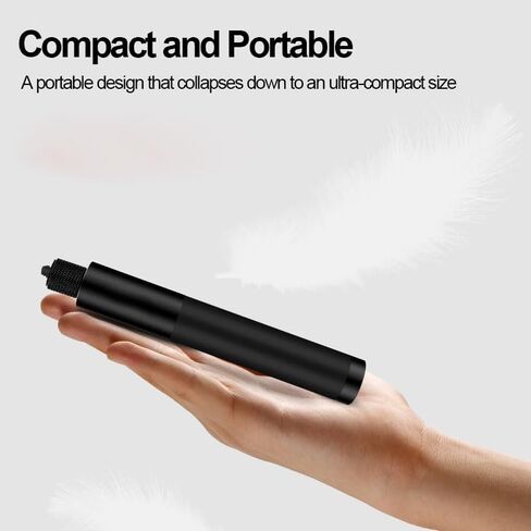 Selfie Telescopic Stick Compatible 7.4 to 28.7 Inches 123g Lightweight for for DJI OSMO 360/Osmo Action 6,Insta360 X5 Action Cameras and Stabilizers Hiking Cycling Travel Vlogging in Saudi Arabia