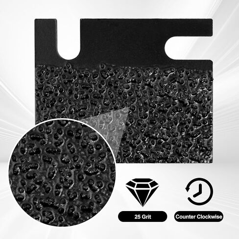 ZMSTBLD25R10 Professional Floor Paint Mastic Removal Blades,Coatings/Mastic Removal Replacement Blades 10-Pack 25 Grit Diamond Blade Counter Clockwise for For 16-inch and 19-inch DBM Removal Tools in Saudi Arabia