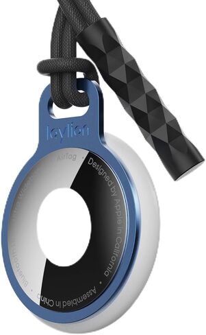 2 حزمة Laylion airtags حلقة حامل آمنة، الألومنيوم غير مرئية رقيقة رقيقة سلسلة المفاتيح الحد الأدنى ل AirTag 2021 Finder Items iPhone 12/13 Dogs، Cat، Backpacks Air Tag Keys Carabiner in Kuwait