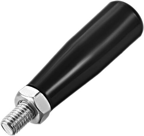 مقابض دوارة مقبض عقارب M6 × 60 مم ذكر مخرطة جذعية ملولبة مقبض كرنك مقطورة جاك مقبض خيط مقبض مقابض عجلة يد كرنك مع آلة المكسرات مقابض دوارة معدن بلاستيكي أسود مجموعة واحدة in Kuwait